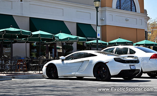 Mclaren MP4-12C spotted in Charlotte, North Carolina