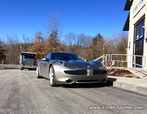 Fisker Karma spotted in Wexford, Pennsylvania