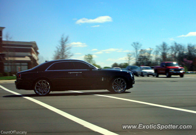 Rolls-Royce Ghost spotted in Charlotte, North Carolina