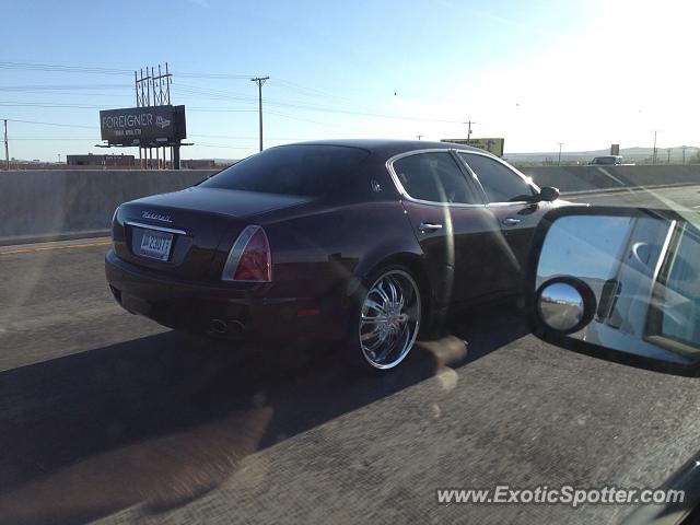 Maserati Quattroporte spotted in Albuquerque, New Mexico