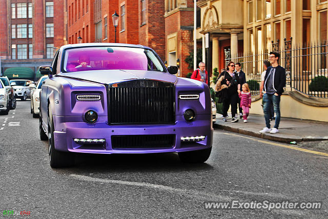 Rolls-Royce Phantom spotted in London, United Kingdom