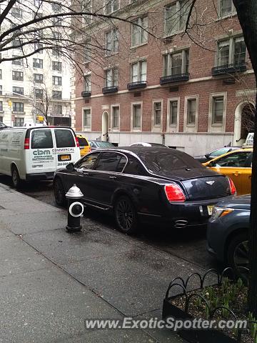 Bentley Continental spotted in Manhattan, New York