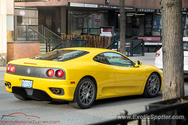 Ferrari 360 Modena spotted in Toronto, Canada