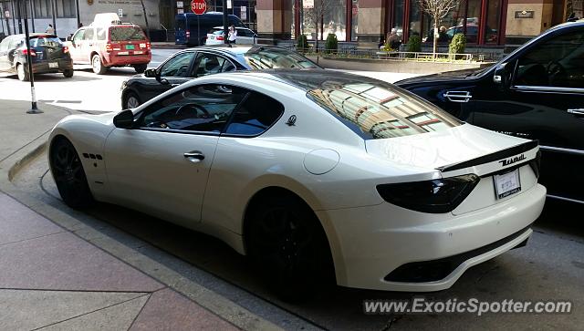 Maserati GranTurismo spotted in Chicago, Illinois