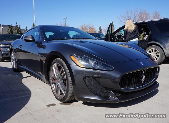 Maserati GranTurismo spotted in Edmonton, Canada