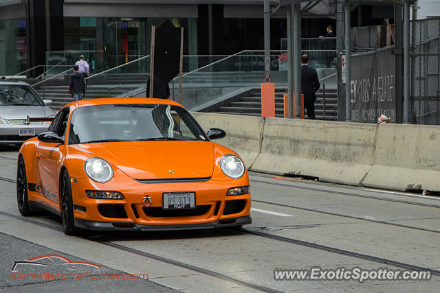 Porsche 911 GT3 spotted in Toronto, Canada