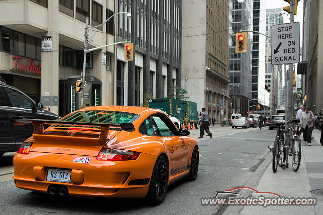 Porsche 911 GT3 spotted in Toronto, Canada