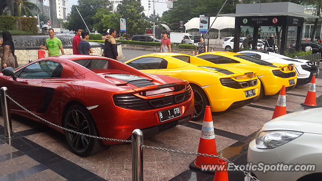 Mclaren 650S spotted in Jakarta, Indonesia