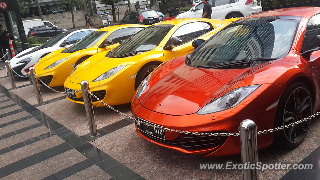 Mclaren MP4-12C spotted in Jakarta, Indonesia