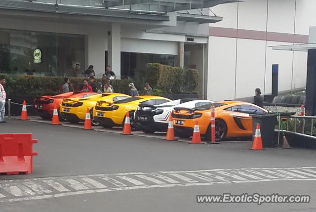 Mclaren MP4-12C spotted in Jakarta, Indonesia