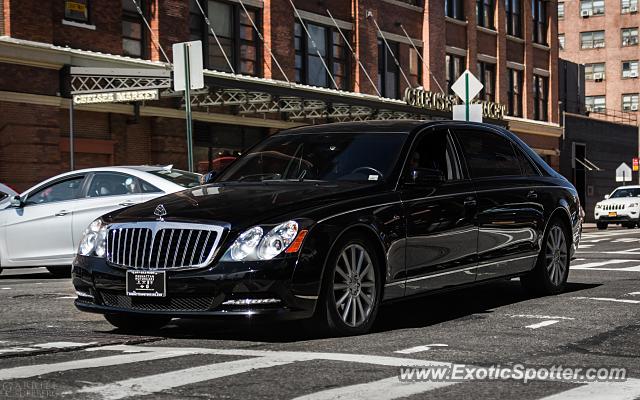 Mercedes Maybach spotted in Manhattan, New York