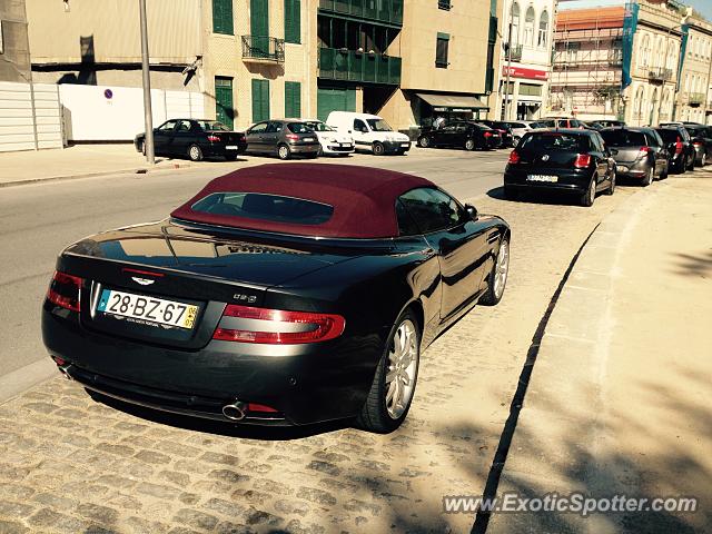 Aston Martin DB9 spotted in Oporto, Portugal