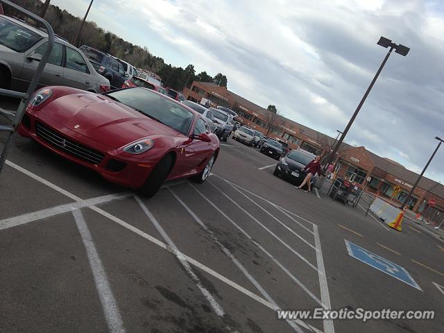 Ferrari 599GTB spotted in Greenwood V, Colorado