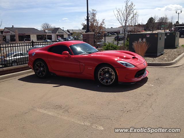 Dodge Viper spotted in Southglenn, Colorado