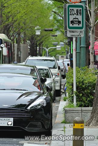 Aston Martin Vanquish spotted in Osaka city,Osaka, Japan