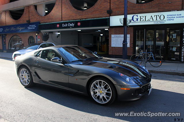 Ferrari 599GTB spotted in Toronto, Canada