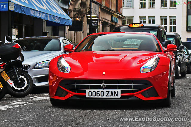 Ferrari F12 spotted in London, United Kingdom