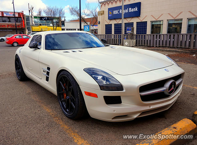 Mercedes SLS AMG spotted in Edmonton, Canada