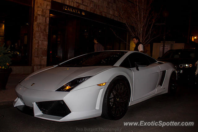 Lamborghini Gallardo spotted in Denver, Colorado