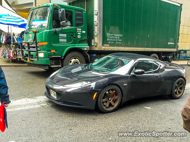 Lotus Evora spotted in New York, New York