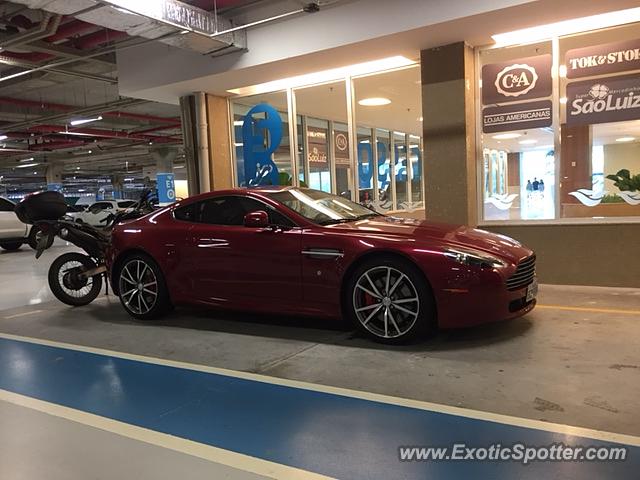 Aston Martin Vantage spotted in Fortaleza, Brazil