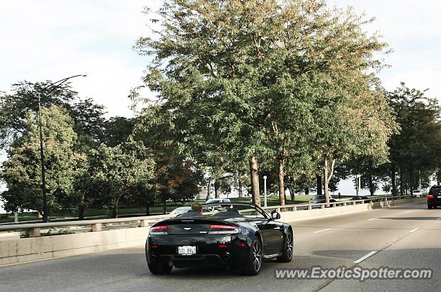 Aston Martin Vantage spotted in Chicago, Illinois