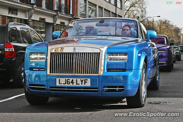 Rolls-Royce Phantom spotted in London, United Kingdom