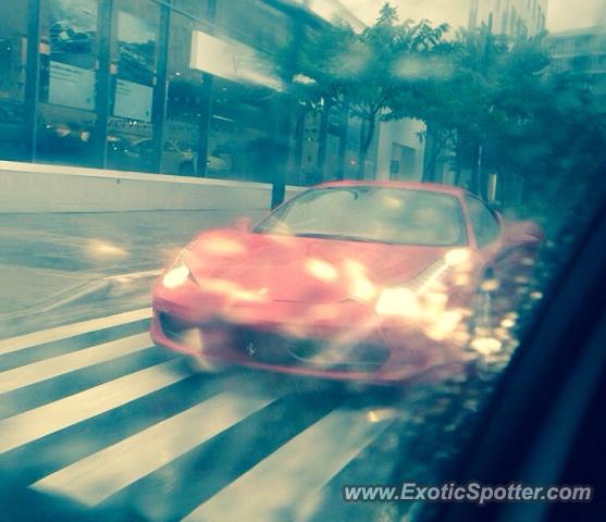 Ferrari 458 Italia spotted in Taguig, Philippines