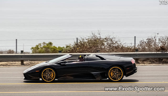 Lamborghini Murcielago spotted in Newport Beach, California