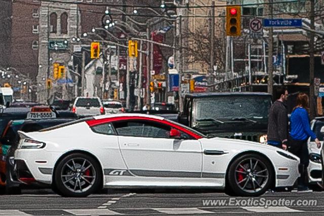 Aston Martin Vantage spotted in Toronto, Canada