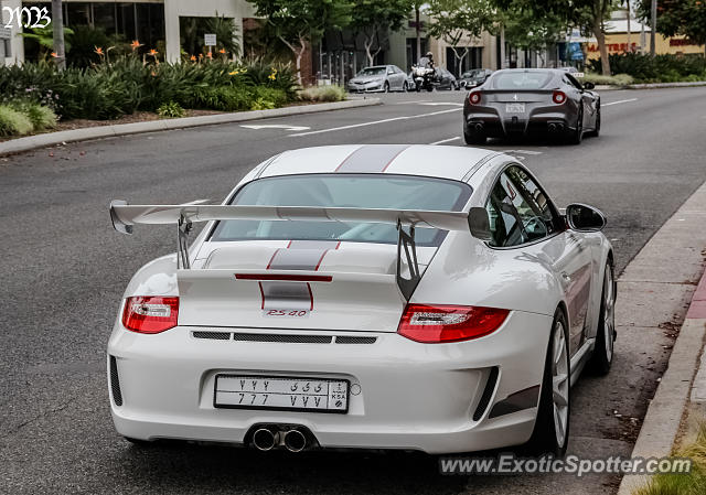 Porsche 911 GT3 spotted in Newport Beach, California