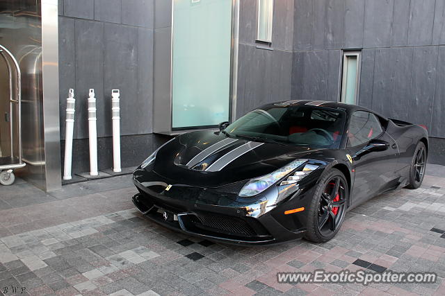 Ferrari 458 Italia spotted in Toronto, Canada