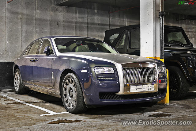 Rolls-Royce Ghost spotted in London, United Kingdom