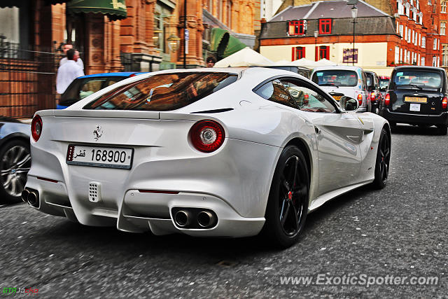 Ferrari F12 spotted in London, United Kingdom