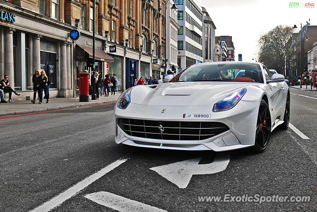 Ferrari F12 spotted in London, United Kingdom