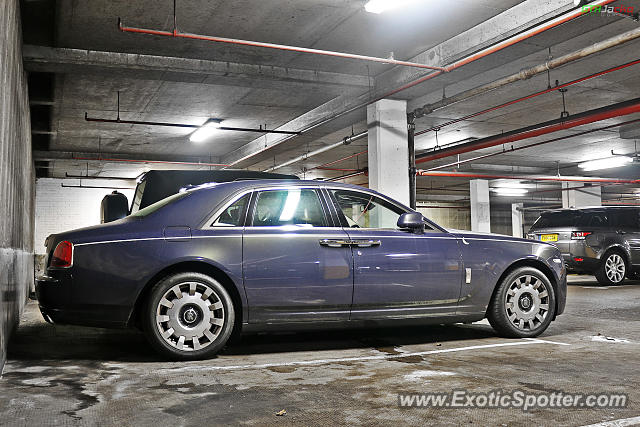 Rolls-Royce Ghost spotted in London, United Kingdom