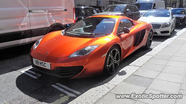 Mclaren MP4-12C spotted in London, United Kingdom