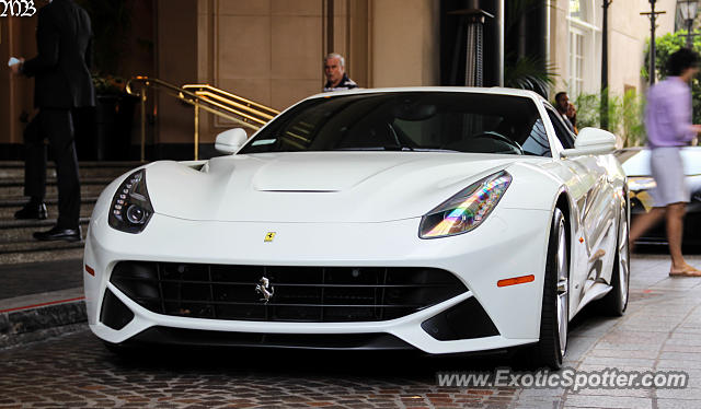 Ferrari F12 spotted in Beverly Hills, California