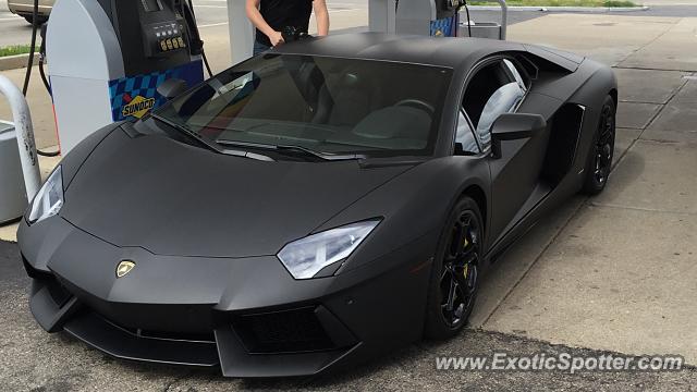 Lamborghini Aventador spotted in Cincinnati, Ohio