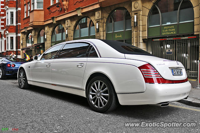 Mercedes Maybach spotted in London, United Kingdom