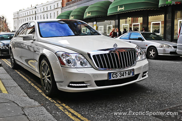 Mercedes Maybach spotted in London, United Kingdom