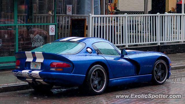 Dodge Viper spotted in Toronto, Canada