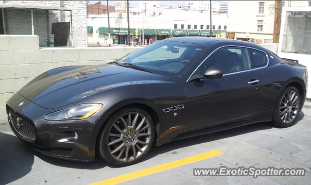 Maserati GranTurismo spotted in Los Angeles, California