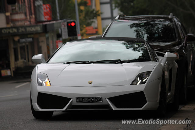 Lamborghini Gallardo spotted in Sydney, Australia