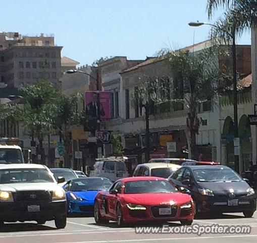 Audi R8 spotted in Pasadena, California