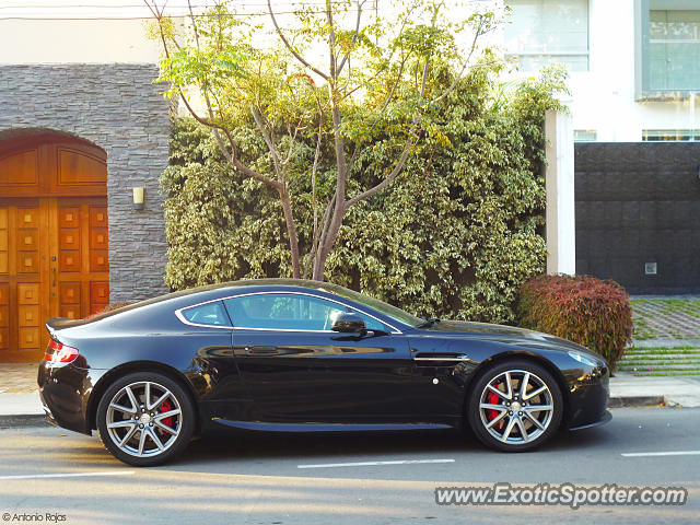 Aston Martin Vantage spotted in Lima, Peru