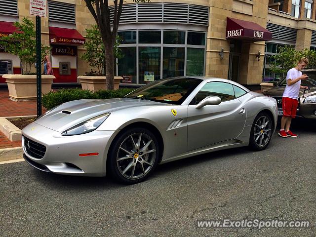 Ferrari California spotted in Reston, Virginia