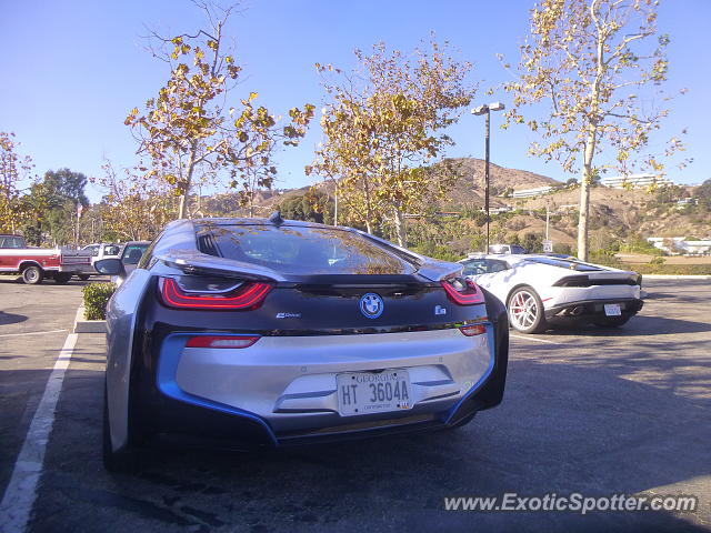 BMW I8 spotted in Malibu, California