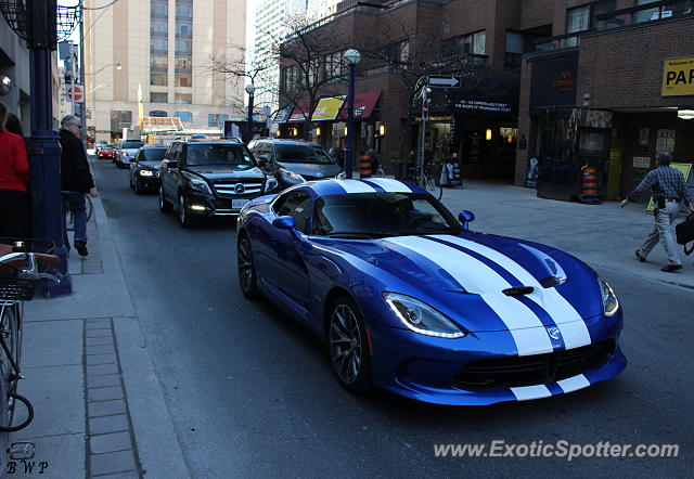 Dodge Viper spotted in Toronto, Canada