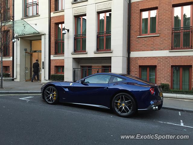 Ferrari F12 spotted in London, United Kingdom